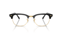 Ray-Ban Clubmaster RX5154 5784 51-21 Black on gold