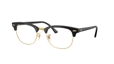 Ray-Ban Clubmaster RX5154 5784 51-21 Black on gold