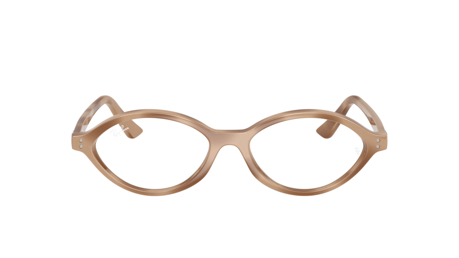 Eyeglasses Ray-Ban Romy optics bio-based RX7265 RB7265 8491 52-16 Cream ...