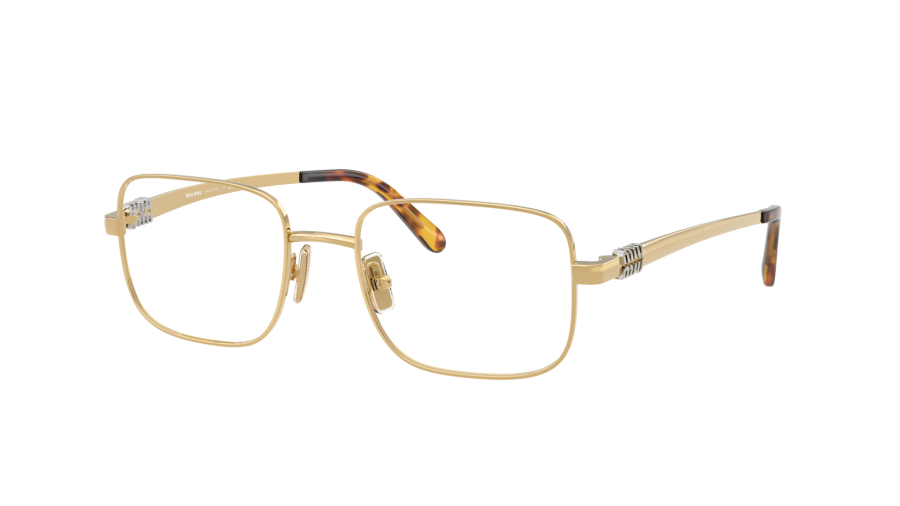 Briller Miu Miu MU 51ZV 5AK1O1 52-19 Guld