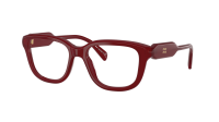 Miu Miu MU 02ZV 21I1O1 53-18 Vermelho