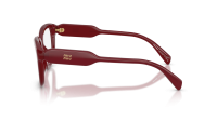 Miu Miu MU 02ZV 21I1O1 53-18 Vermelho