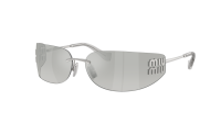 Miu Miu Aube MU A51S 1BC10Y 75-14 Sølv