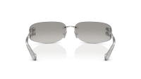 Miu Miu Aube MU A51S 1BC10Y 75-14 Sølv