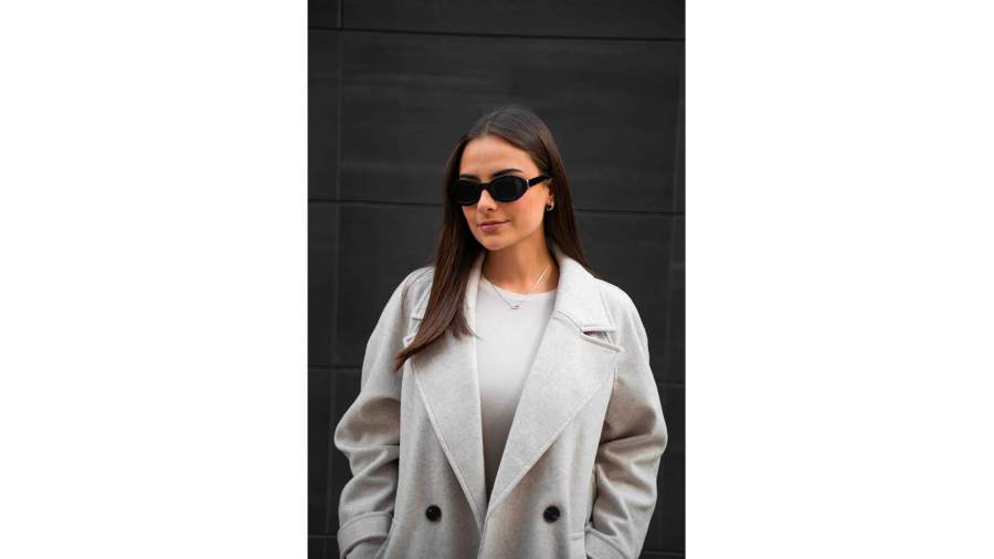 Sunglasses Saint Laurent Monogram SL M136 001 52-22 Black