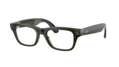Occhiali da vista Ray-Ban Meta blayzer optics Gen 2 RW7001 8530 50-19 Dark Olive