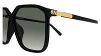 VALENTINO V logo VG0025S 001 59-09 Preto