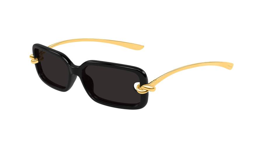 Okulary przeciwsłoneczne Bottega Veneta Knot BV1439S 001 56-14 Czarny