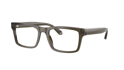 Occhiali da vista Emporio Armani EA3254 6249 56-19 Shiny transparent grey