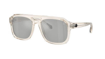 Moncler Vantos ME6024 30037I 56-18 Shiny Transparent Butter