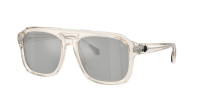 Moncler Vantos ME6024 30037I 56-18 Shiny Transparent Butter