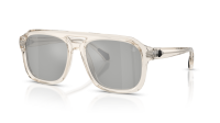 Moncler Vantos ME6024 30037I 56-18 Shiny Transparent Butter