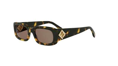 FENDI Ff diamonds FE40222I 56E 52-21 Skildpadde