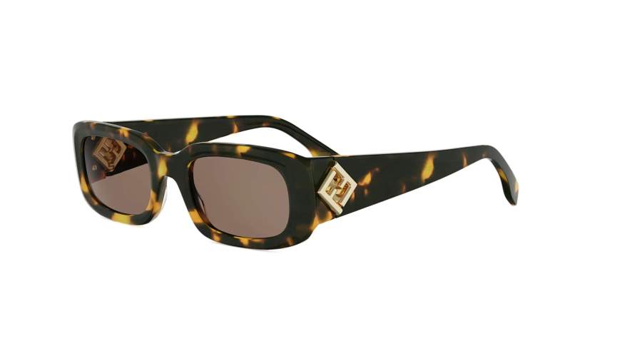 Sunčane naočale FENDI Ff diamonds FE40222I 56E 52-21 Školjka