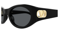 VALENTINO V logo VG0015SA 001 53-21 Zwart