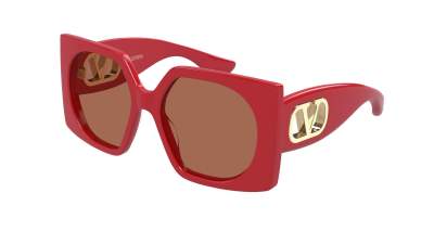 VALENTINO V logo VG0002S 003 55-18 Rosso