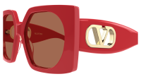VALENTINO V logo VG0002S 003 55-18 Rot