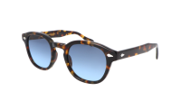 Moscot LEMTOSH SUN 49 TORTOISE DENIM BLUE