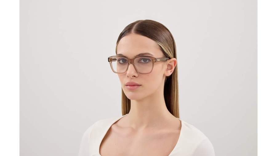 新品 See by Chloë 鏡チャーム Eyeglasses Chloé CH0340O 004 52-16 Brown transparent | Visiofactory