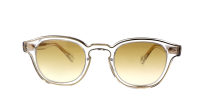 Moscot Lemtosh LEMTOSH 110 SUN 46 CRYSTAL GOLD Przezroczysty