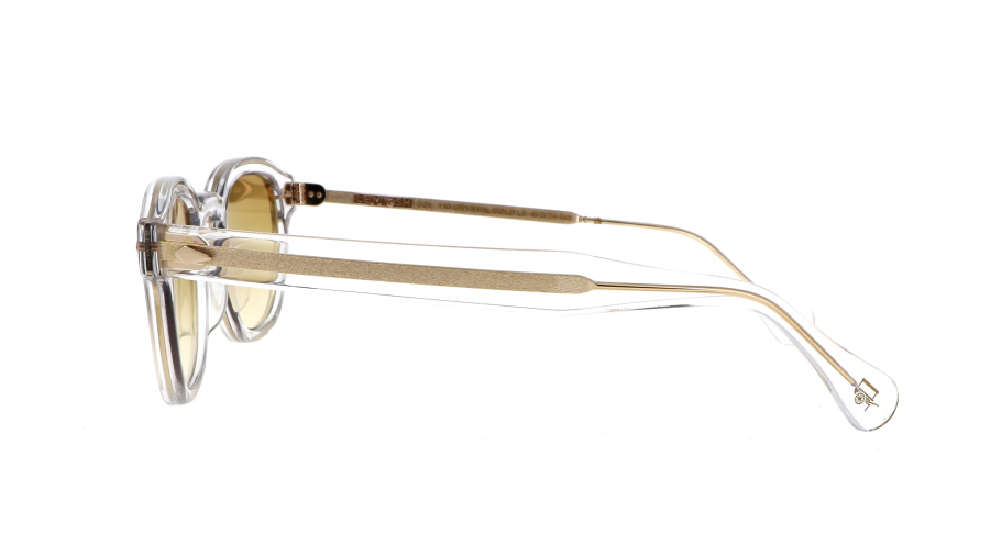 Sunglasses Moscot Lemtosh LEMTOSH 110 SUN 46 CRYSTAL GOLD Clear