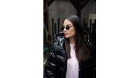 Miu Miu Logo MU 56ZS ZVN5S0 56-17 Pale Gold