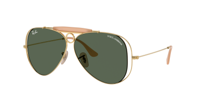 Ray-Ban The shooter by dolce gabbana RB3138M 001/71 54-14 Gold 