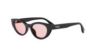 FENDI Lettering FE40209I 01Y 51-20 Preto
