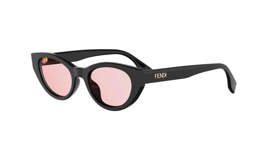 Okulary przeciwsłoneczne FENDI Lettering FE40209I 01Y 51-20 Czarny