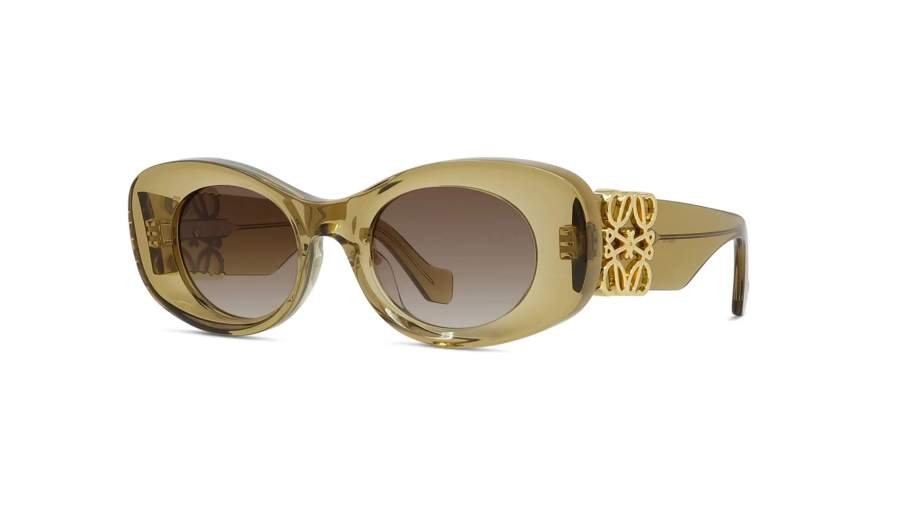 Okulary przeciwsłoneczne Loewe Anagram LW40175U 96F 49-21 Zielony