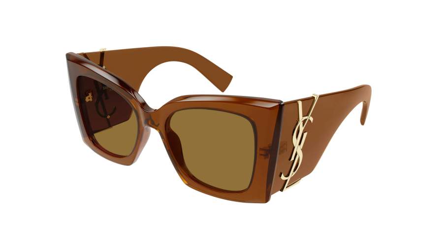 Sonnenbrille Saint Laurent Blaze SL M119 BLAZE 002 54-18 Braun