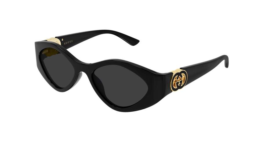 Occhiali da sole Gucci Emblem GG2121S 001 52-17 Nero