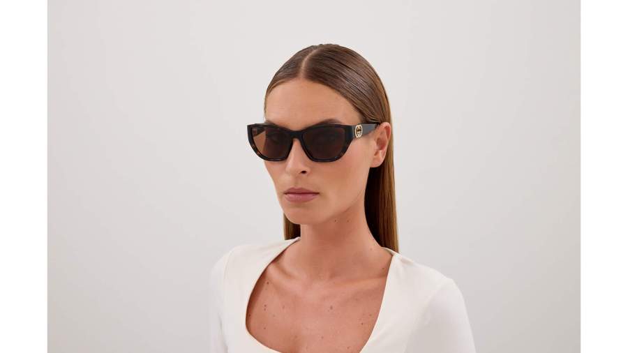 Sunglasses Gucci Emblem GG2122S 003 56-16 Tortoise | Visiofactory