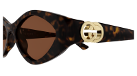 Gucci Emblem GG2121S 003 52-17 Schildpad
