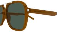 Saint Laurent Corner angle Asian smart fitting SL 545 004 58-16 Brown