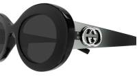 Gucci Emblem GG2026S 001 51-23 Zwart