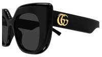 Gucci Emblem GG2030S 001 50-19 Zwart