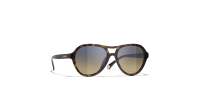 CHANEL CH5552U C714W1 57-17 Havana