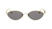 DIOR Bow BOW R1U B0A0 55-15 Gold