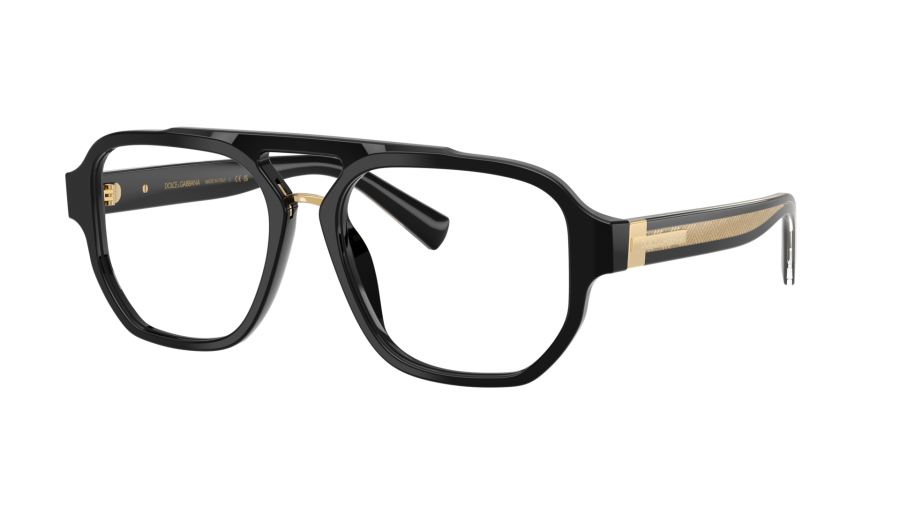 Okulary korekcyjne Dolce & Gabbana DG3447 501 56-17 Czarny