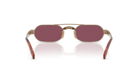 Miu Miu MU B52S 7OE30Y 52-21 BRASS
