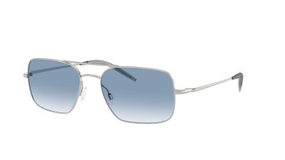Occhiali da sole Oliver peoples Victory ii OV1373S 503670 55-17 Silver