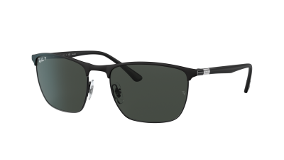 Lunettes de soleil Ray-Ban Tech RB3686 186/K8 57-19 Matte black on black