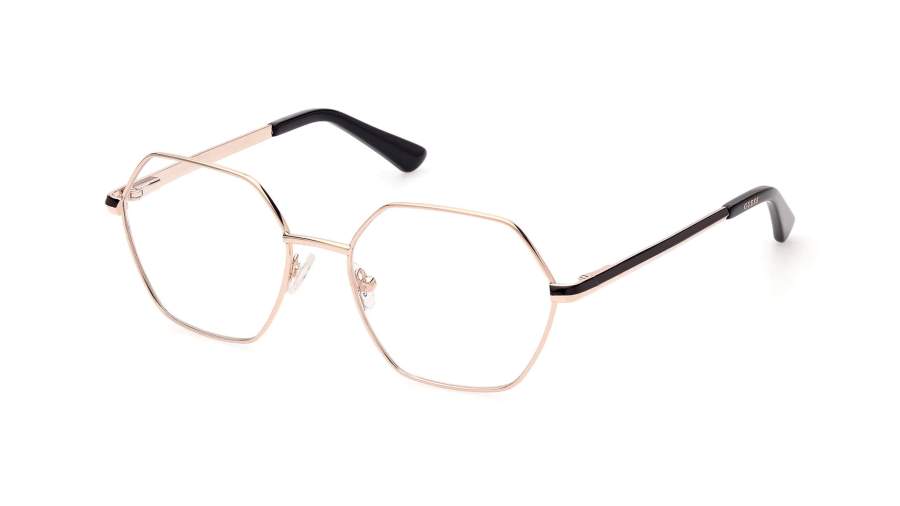 Óculos de grau Guess GU2849/V 028 53-19 Ouro Rosé