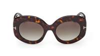Tom Ford Claudette-02 FT1346/S 52B 51-22 Żółw