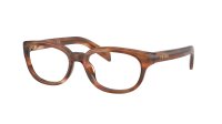 Prada PR D03VU 24G101 52-18 Striped Havana