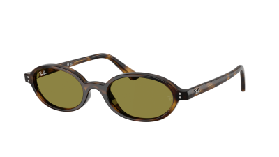 Lunettes de soleil Ray-Ban Khal bio-based RB4472 1359/2 48-20 Havana