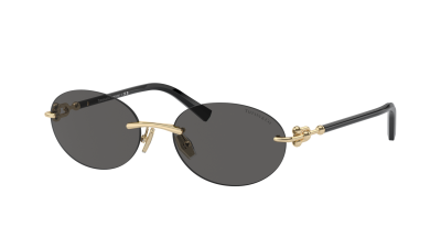 Lunettes de soleil Tiffany & Co TF3104D 6216S4 56-18 Or
