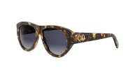 DIOR DIORGLOW A1I 26B1 55-16 Tortoise