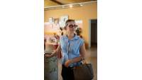 CELINE Mini triomphe CL50180I 001 54-17 Schwarz
